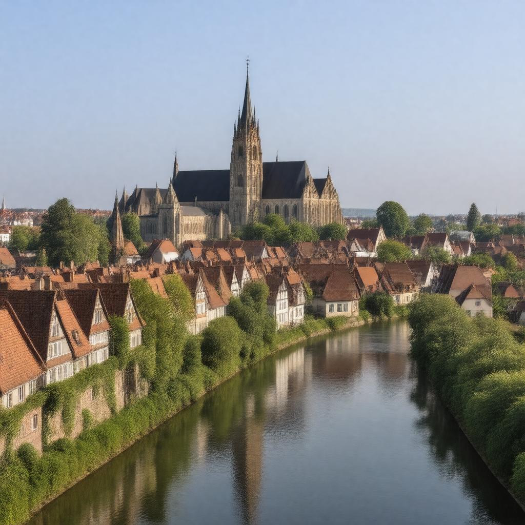 AI-created image of Halberstadt