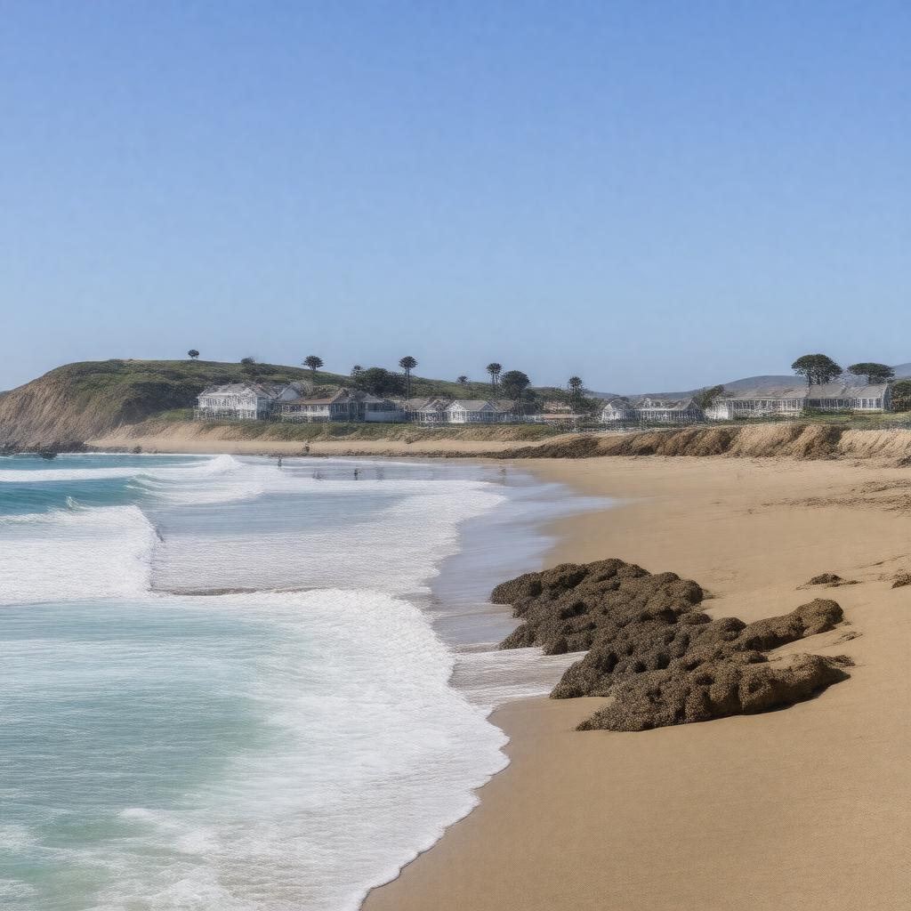 AI-created image of Half Moon Bay Coastside