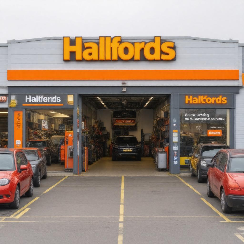 Click to view larger image AI-created image of Halfords Autocentre