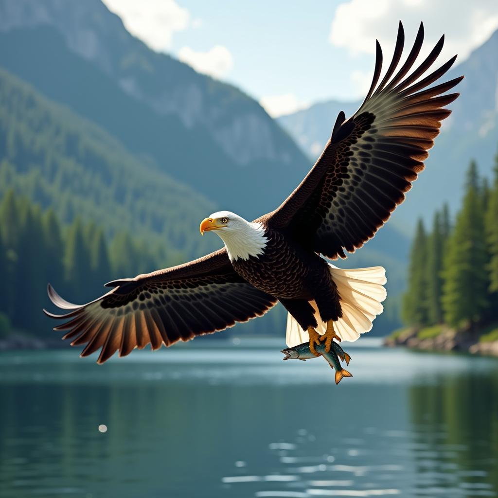 AI-created image of Haliaeetus leucocephalus