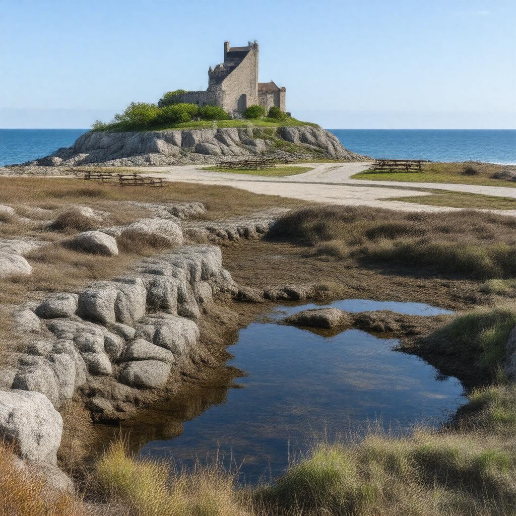 AI-created image of Halibut Point State Park