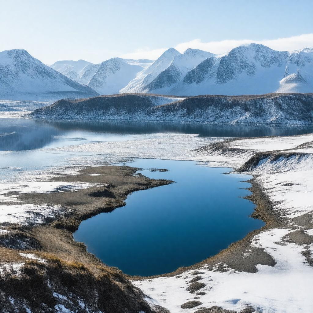 AI-created image of Hall Basin