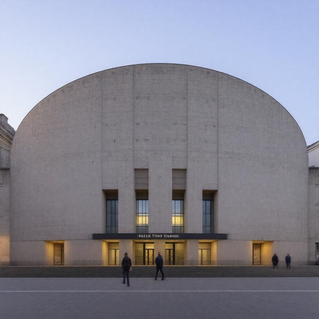 AI-created image of Halle Tony Garnier