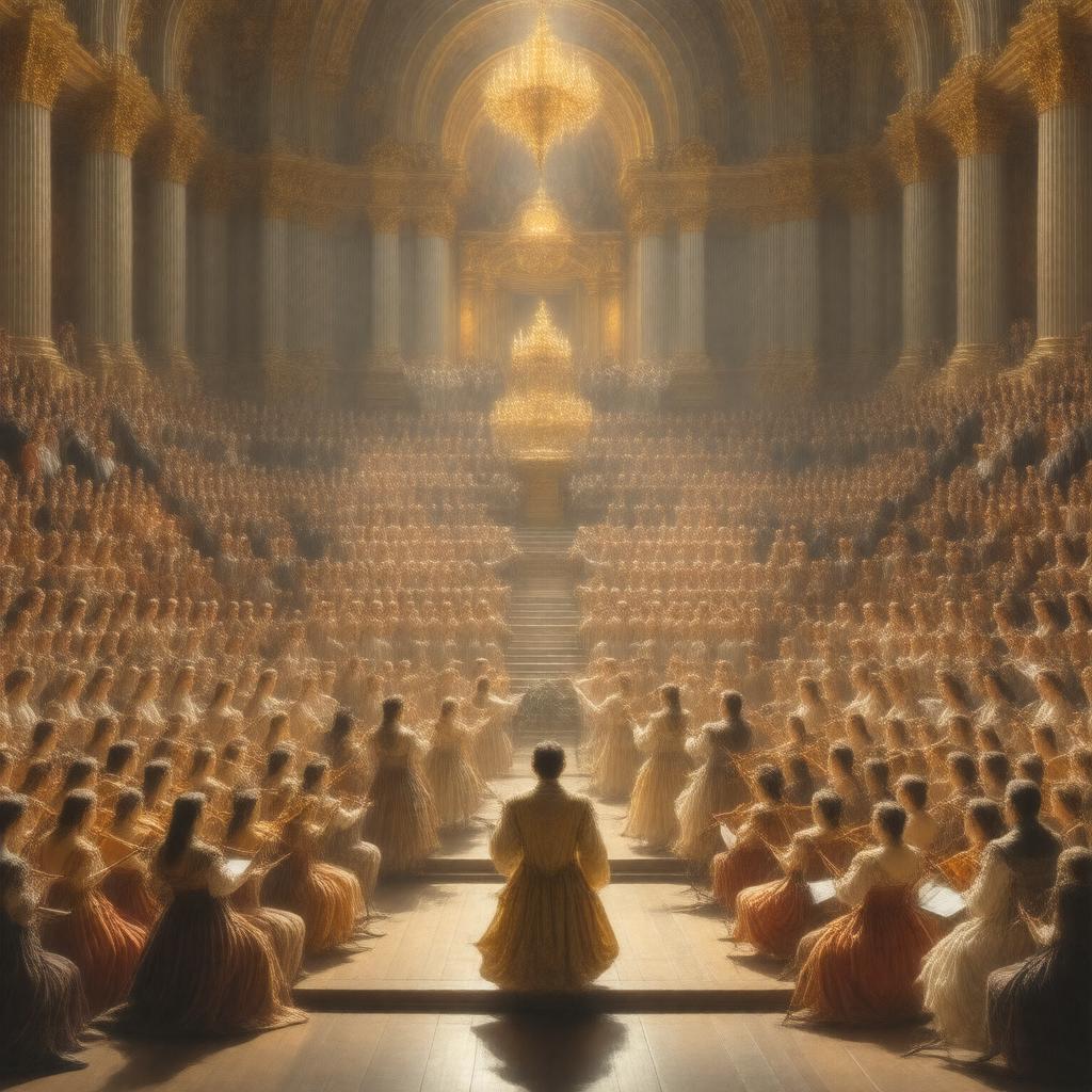 AI-created image of Hallelujah Chorus