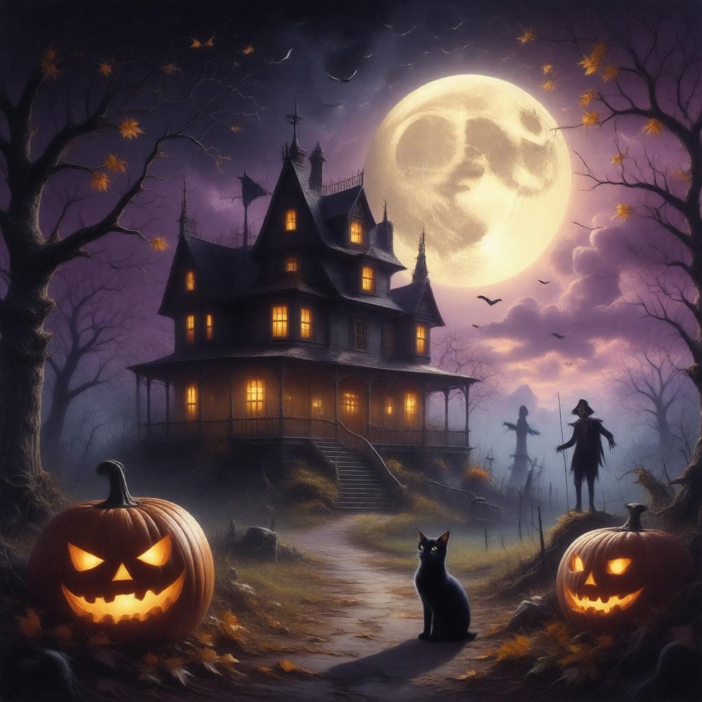 AI-created image of Halloween