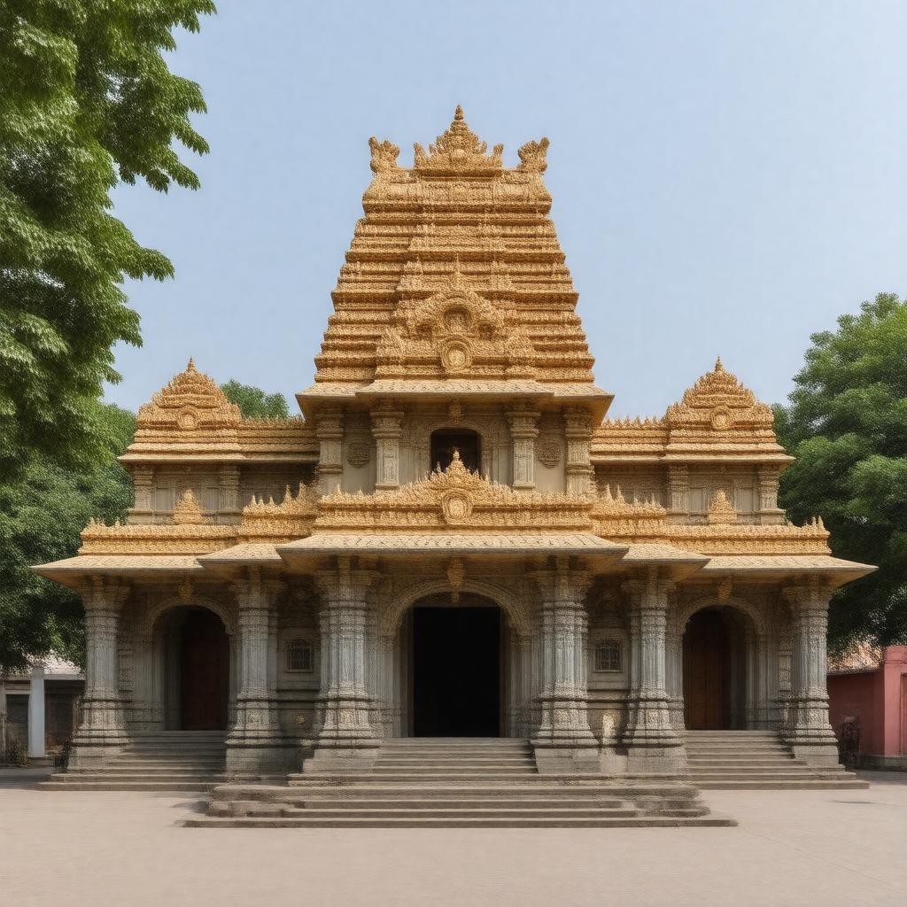 AI-created image of Hamburg Temple