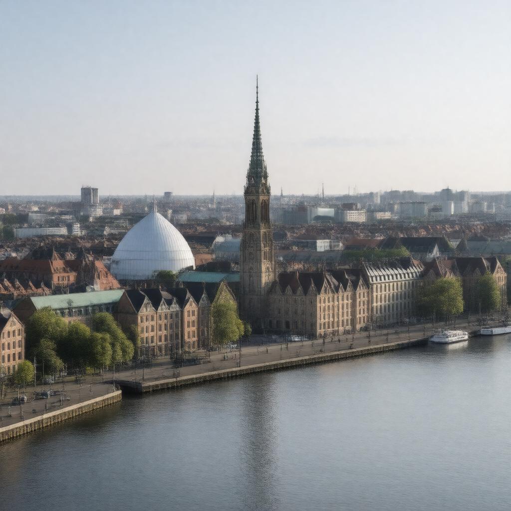 AI-created image of Hamburg