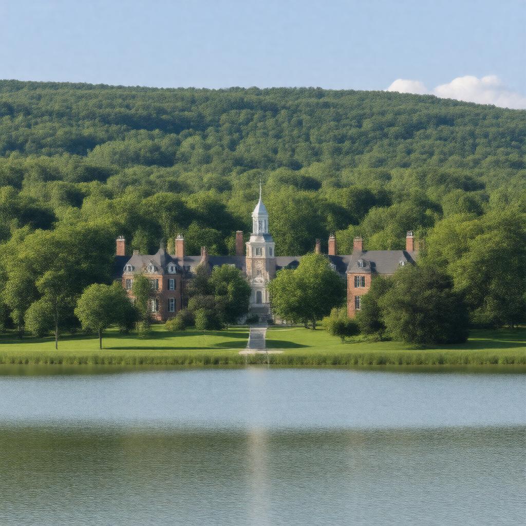 AI-created image of Hamilton College