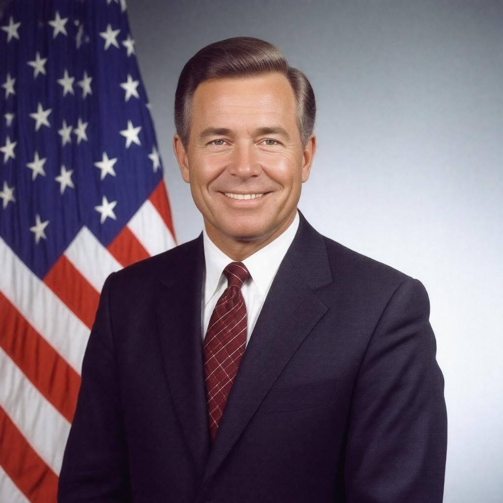 AI-created image of Hamilton Jordan