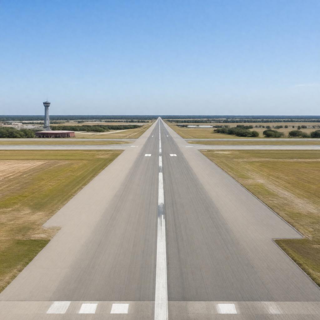 AI-created image of Hamilton Municipal Airport