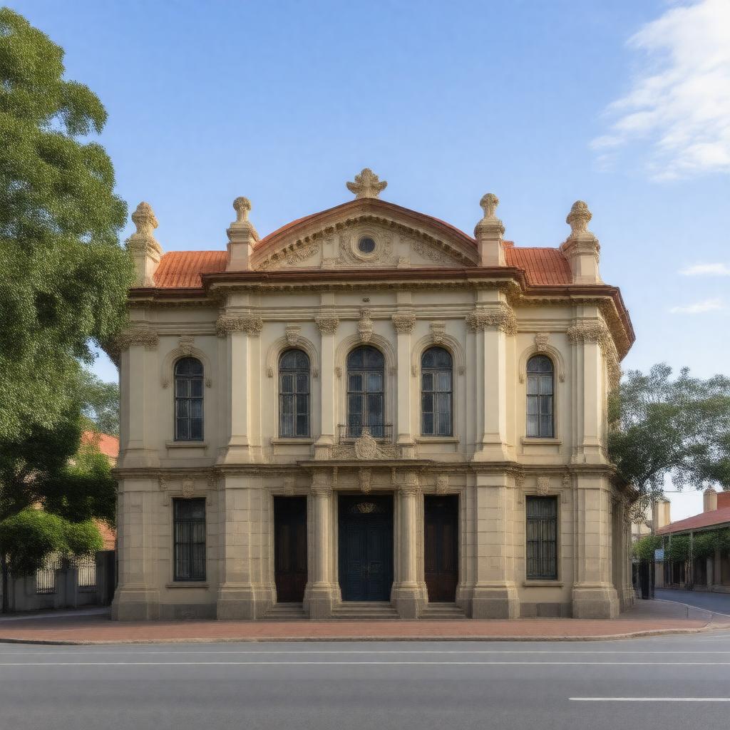 AI-created image of Hamilton Post Office