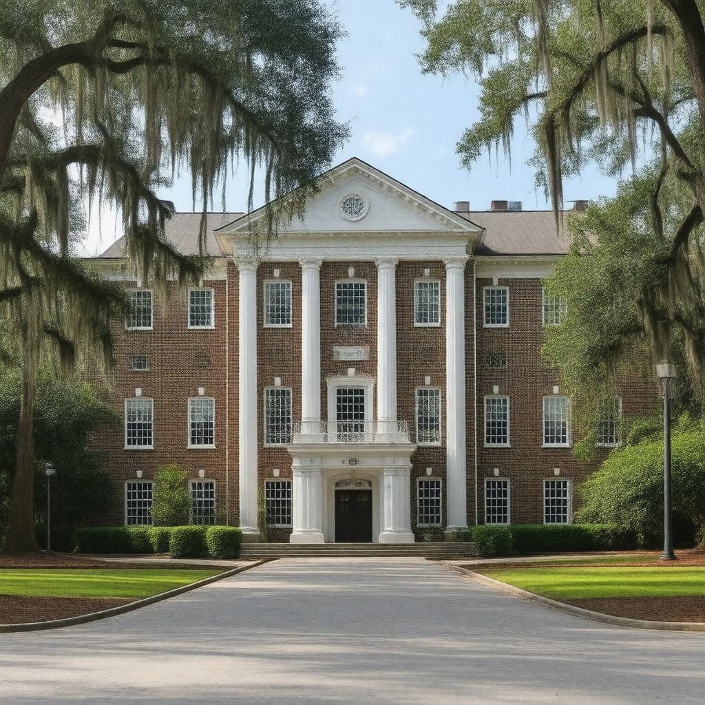 AI-created image of Hamlin Hall