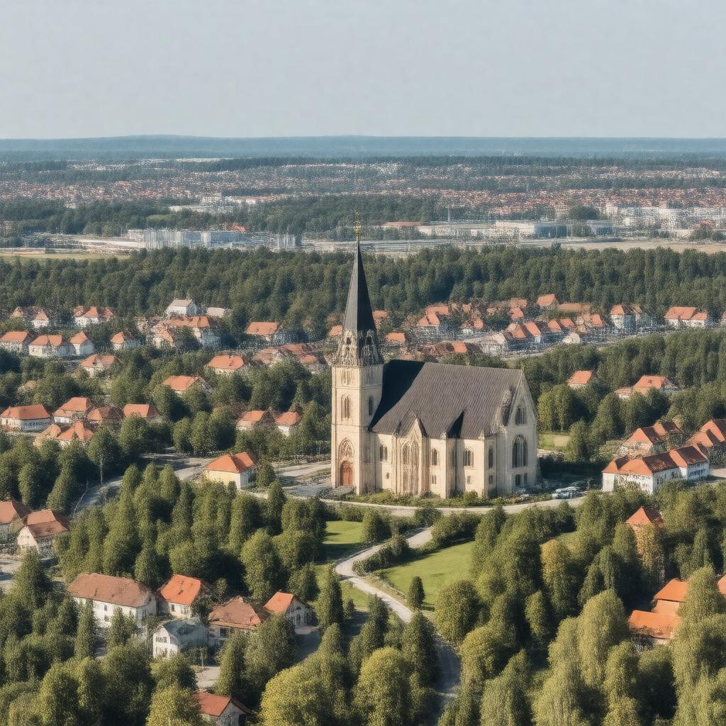 AI-created image of Hamm, Germany