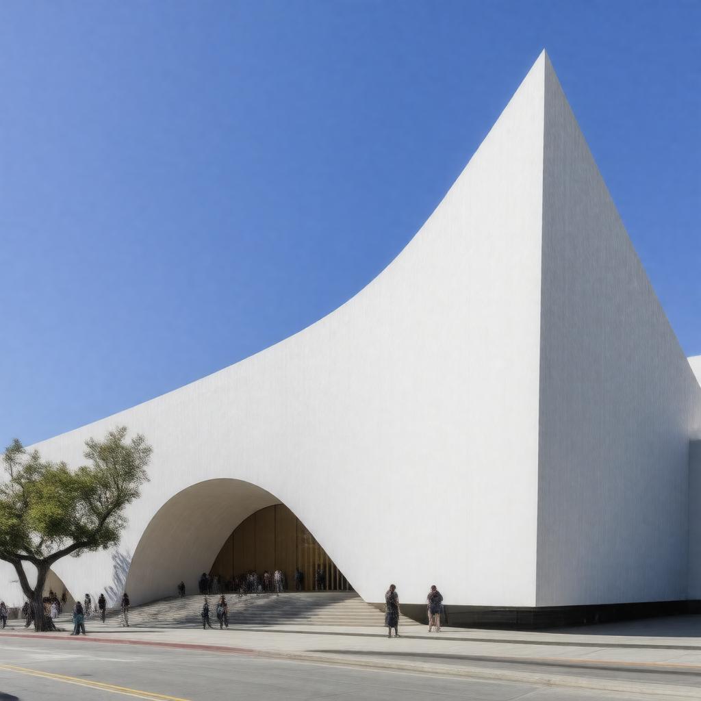 Click to view larger image AI-created image of Hammer Museum