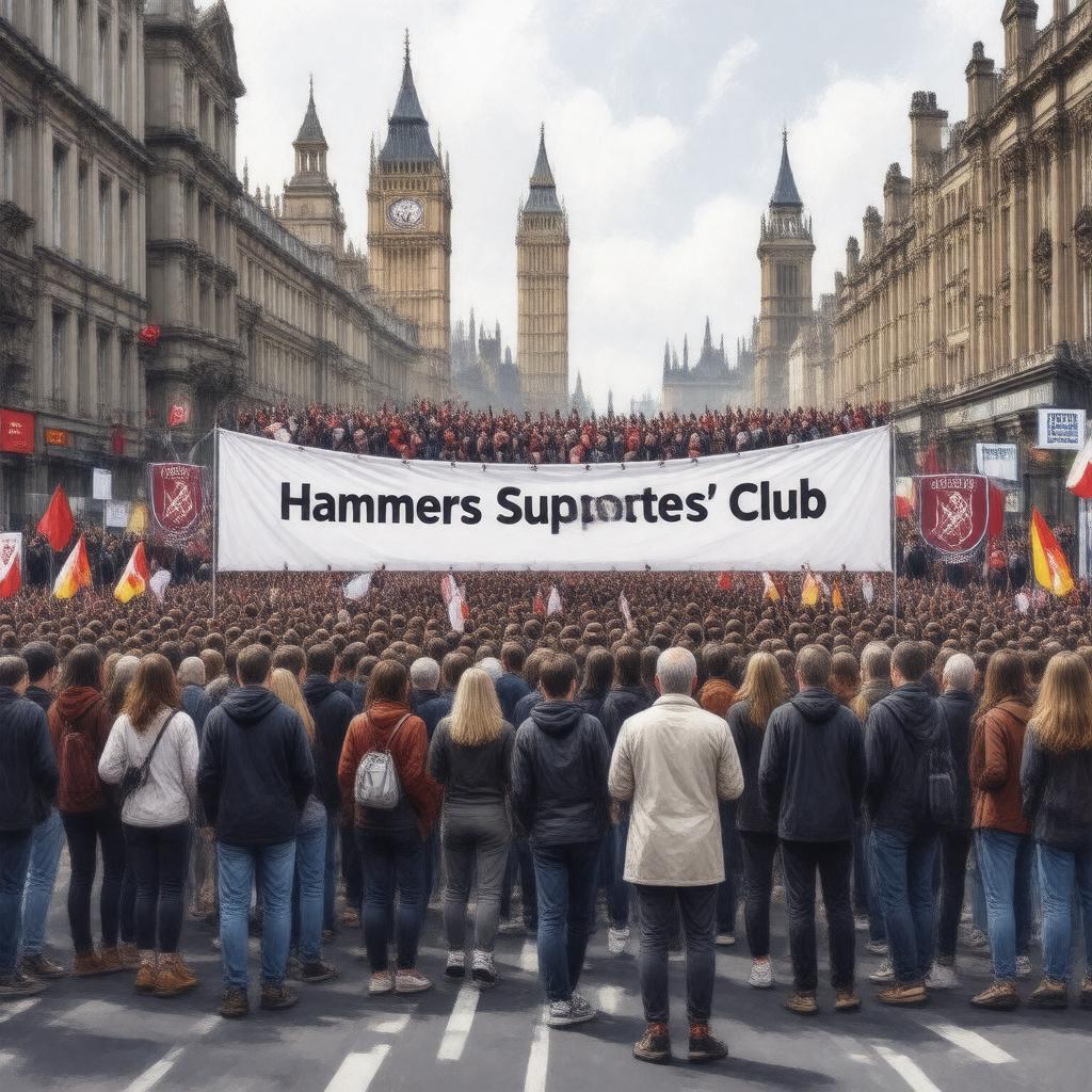 AI-created image of Hammers Supporters' Club