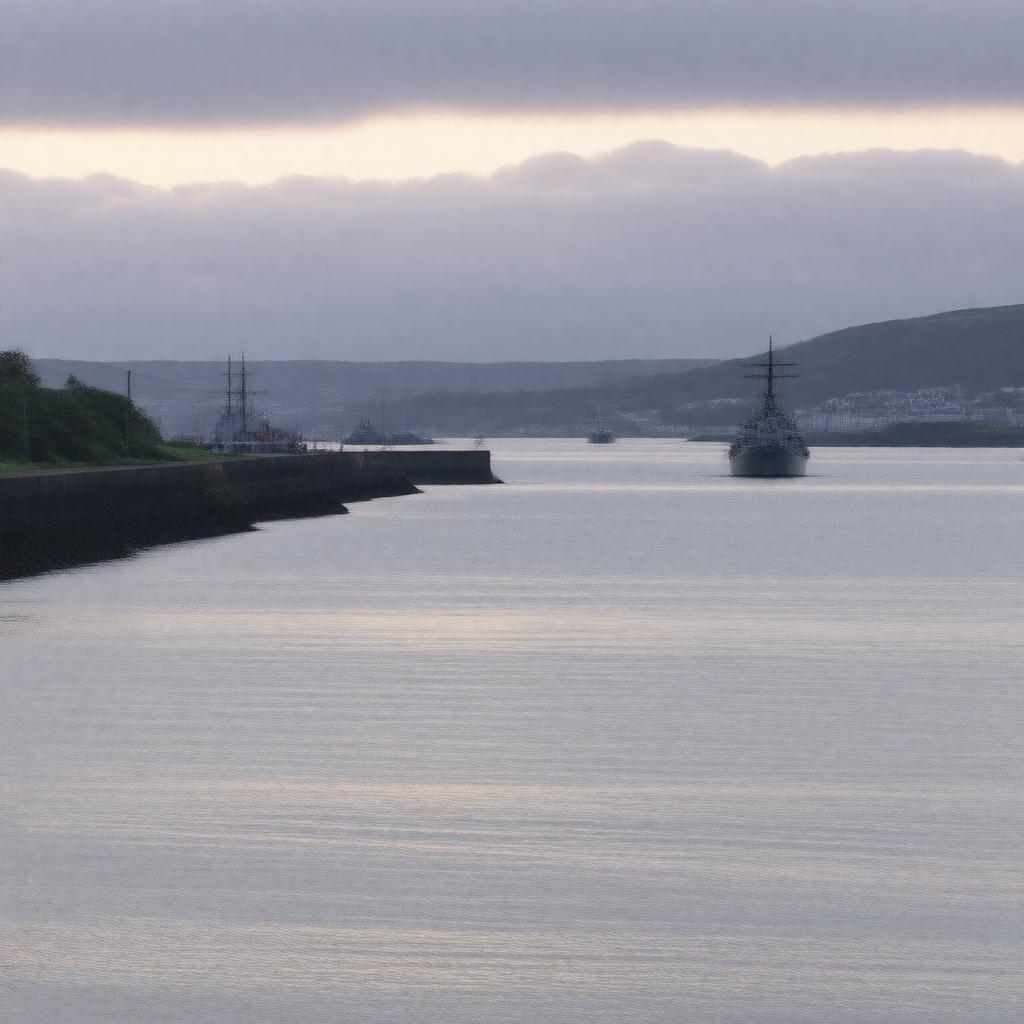 AI-created image of Hamoaze