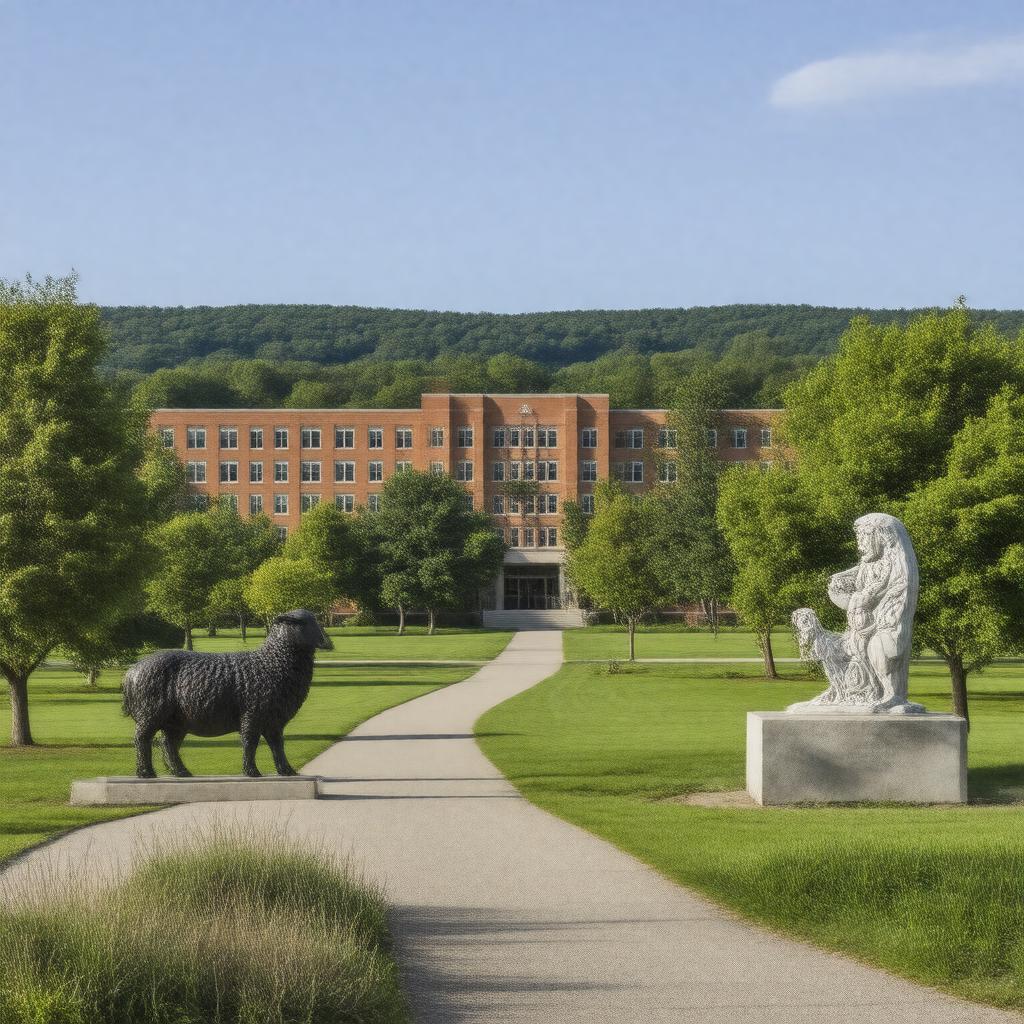 AI-created image of Hampshire College