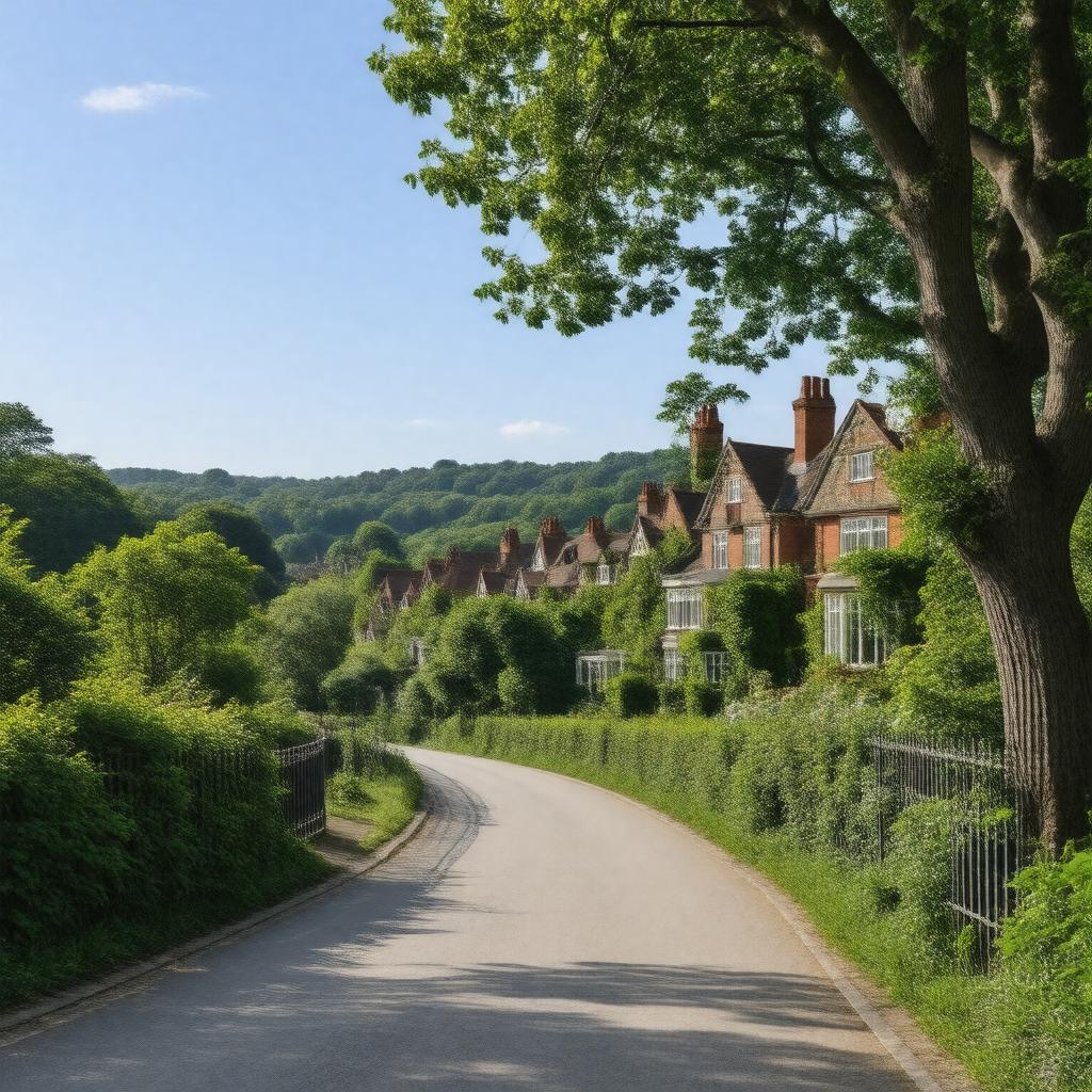 AI-created image of Hampstead