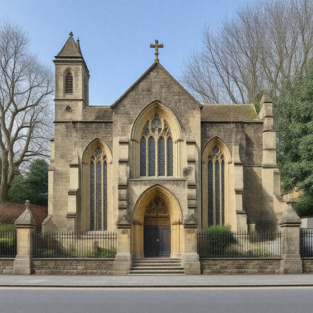 AI-created image of Hampstead Parish Church