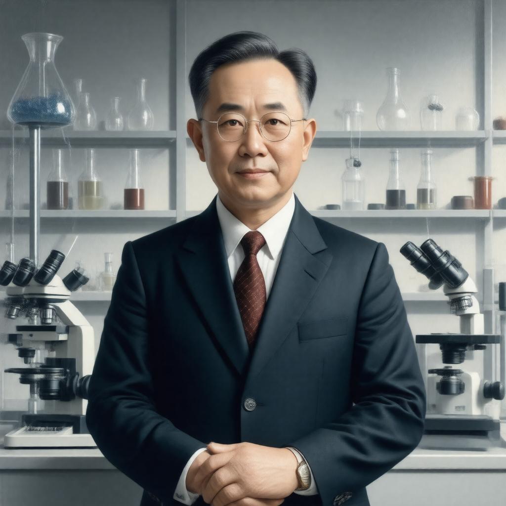 AI-created image of Han Wensheng