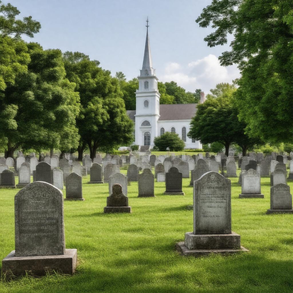 AI-created image of Hancock Cemetery