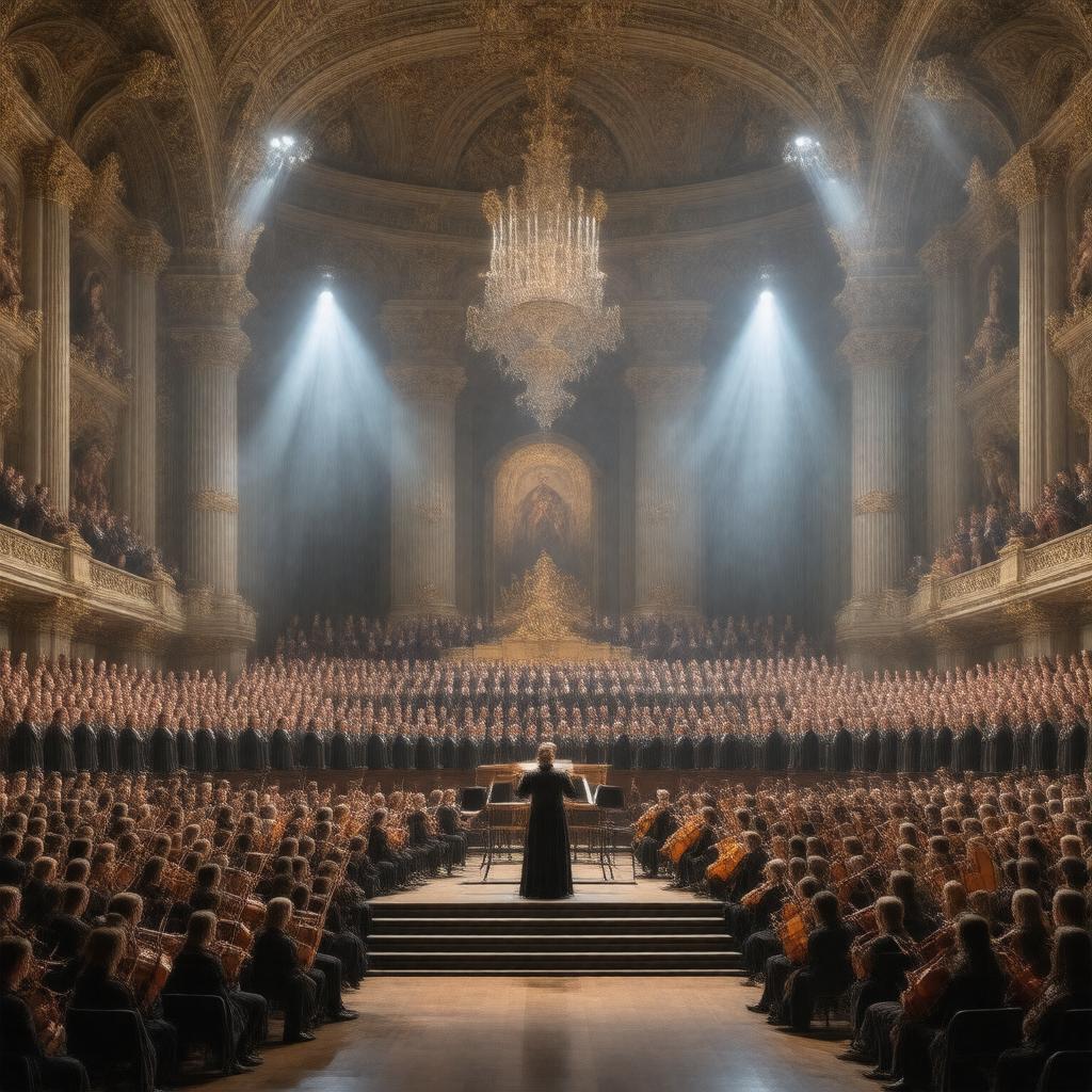 AI-created image of Handel's Messiah