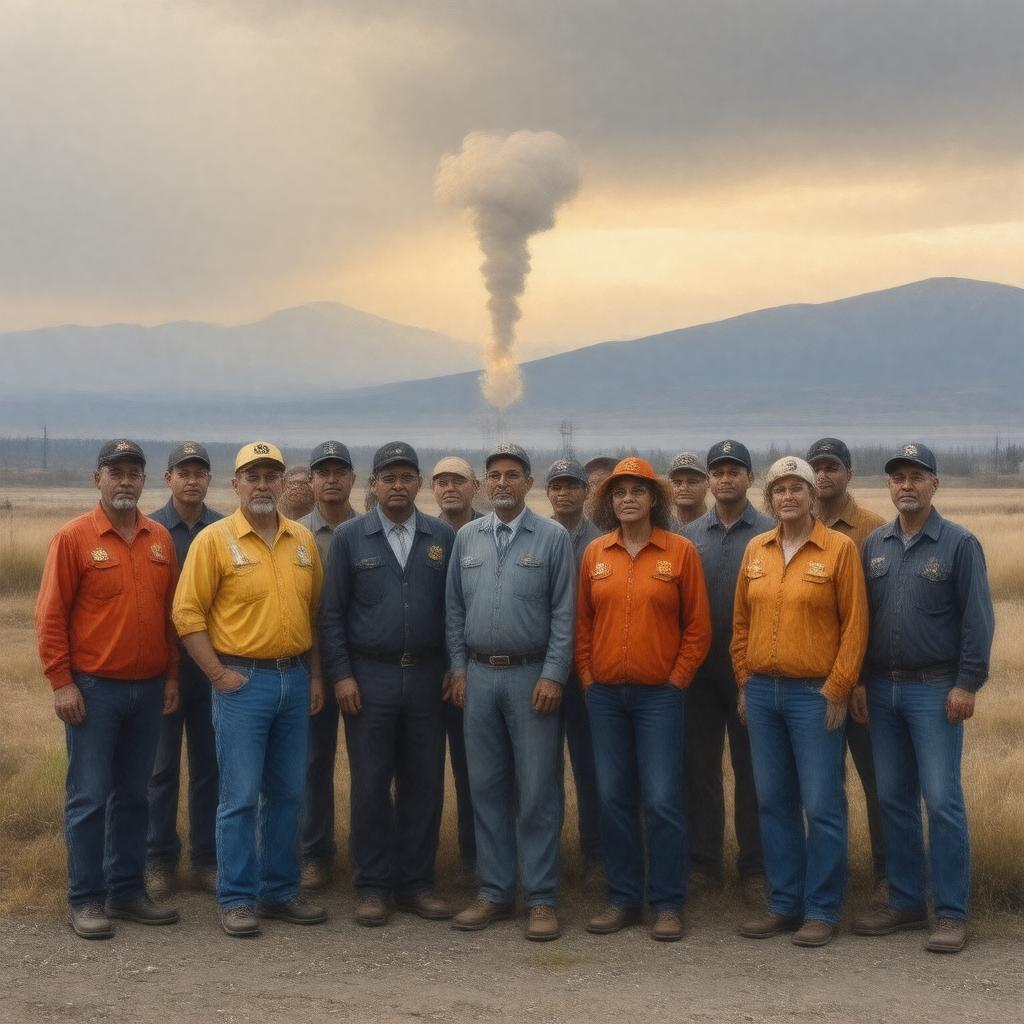 AI-created image of Hanford Downwinders