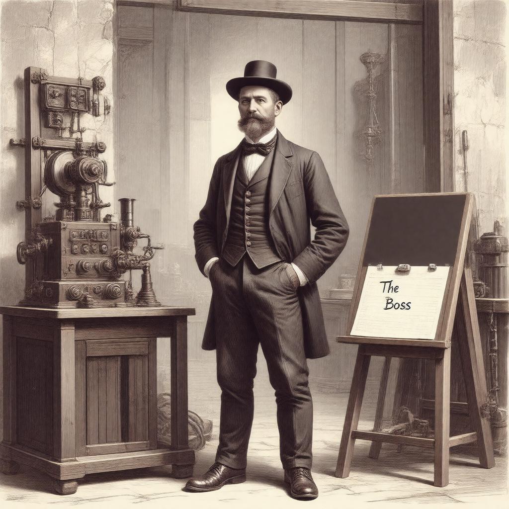 AI-created image of Hank Morgan