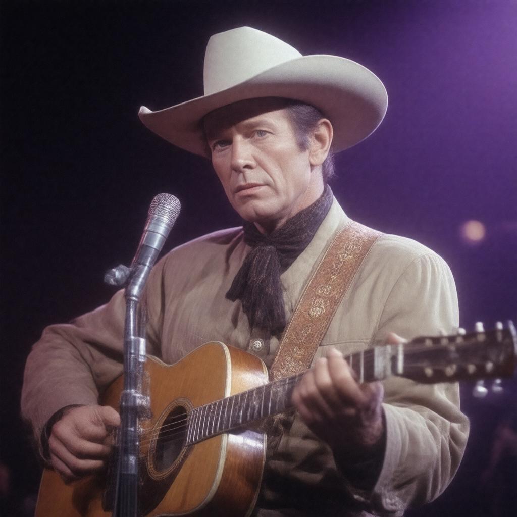 AI-created image of Hank Williams