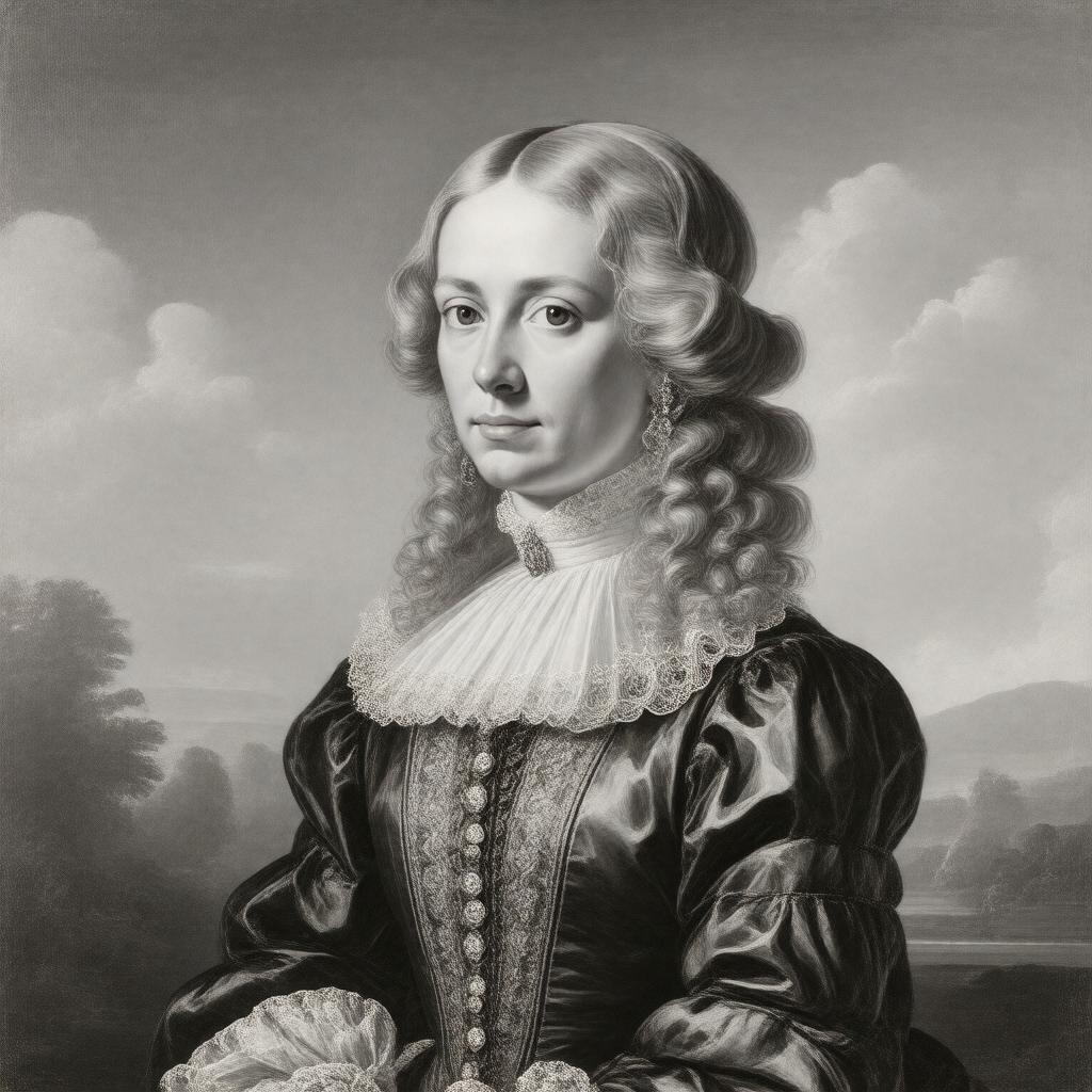 AI-created image of Hannah Ayscough Newton