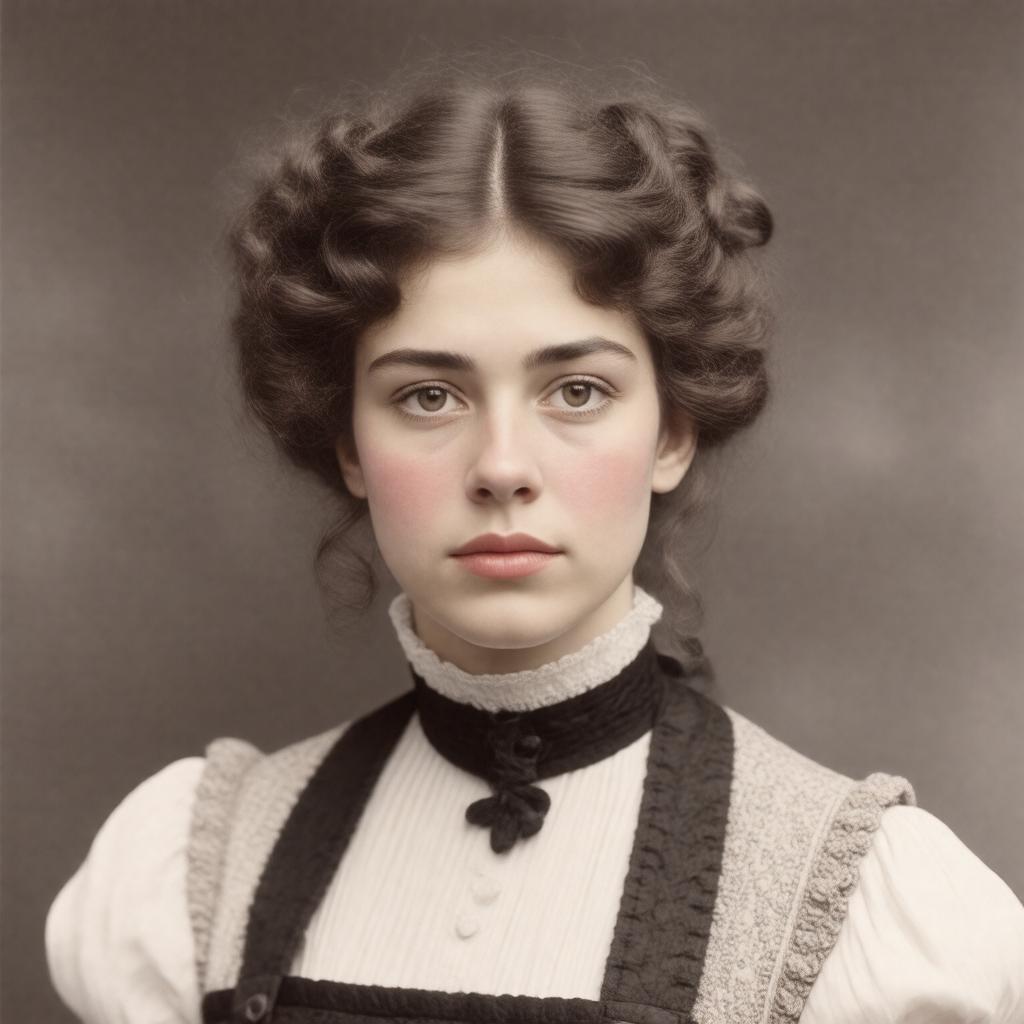 Click to view larger image AI-created image of Hannah Chaplin