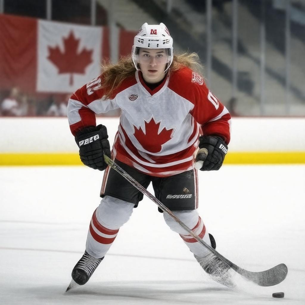 AI-created image of Hannah Miller