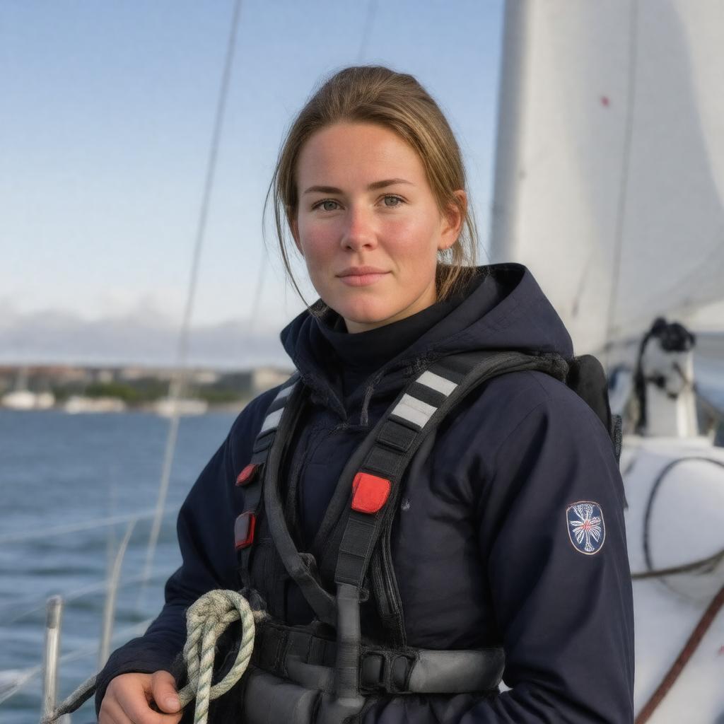 AI-created image of Hannah Mills