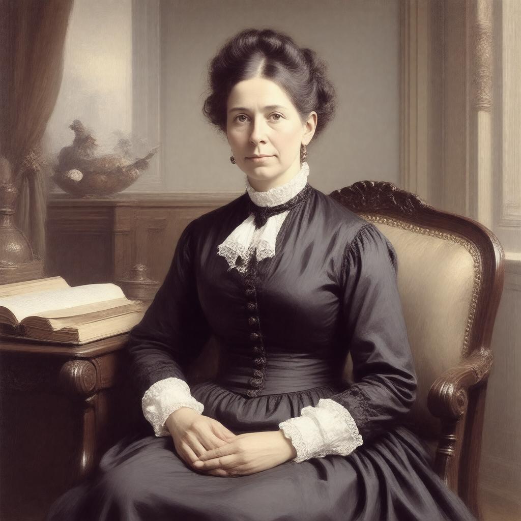 AI-created image of Hannah Whitman