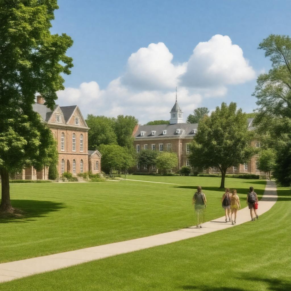 AI-created image of Hannibal-LaGrange University