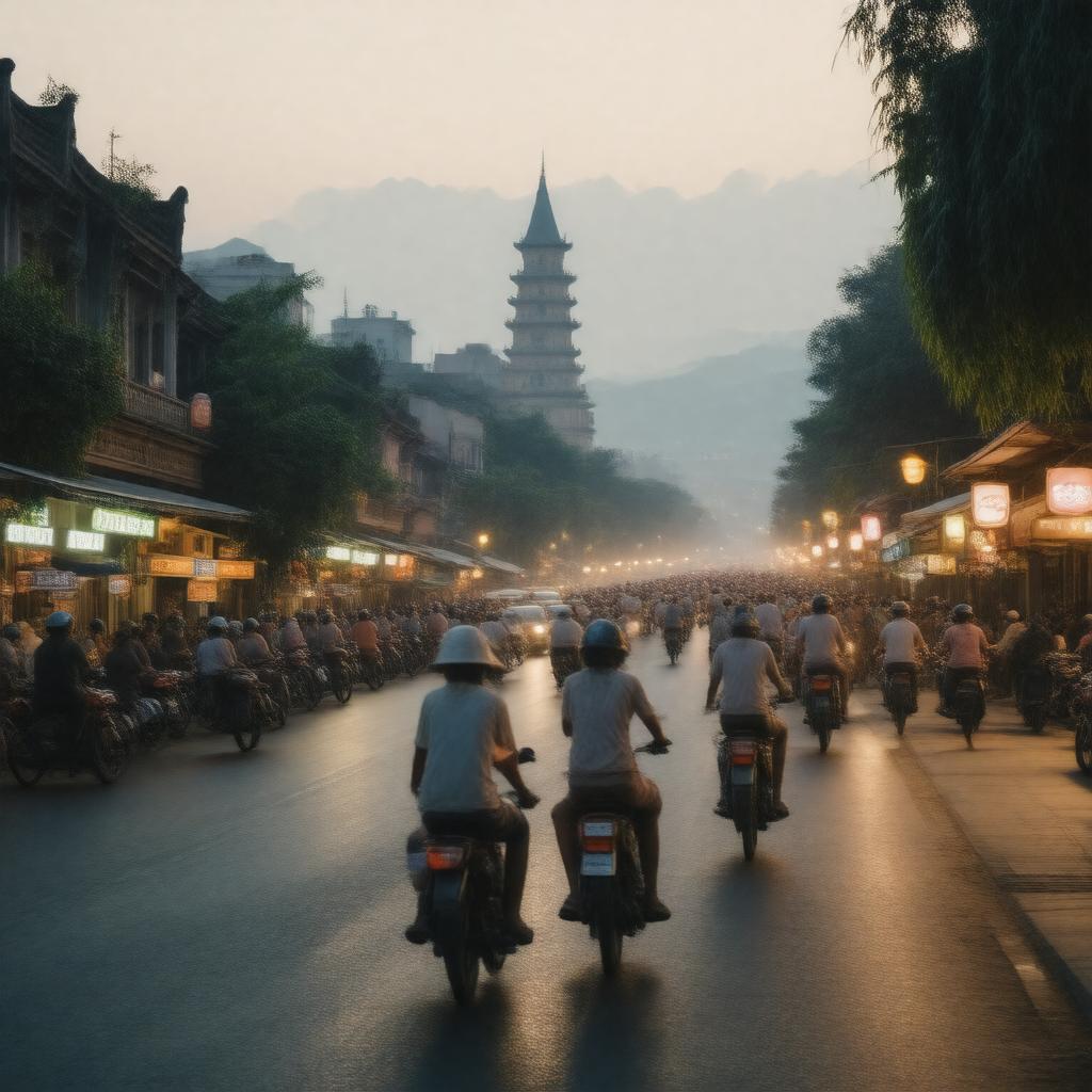 AI-created image of Hanoi