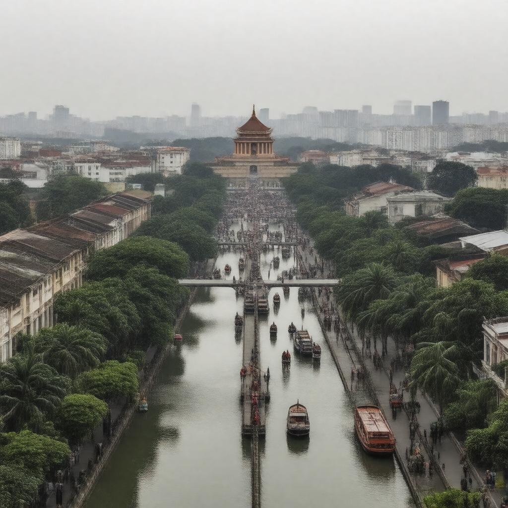 AI-created image of Hanoi, Vietnam