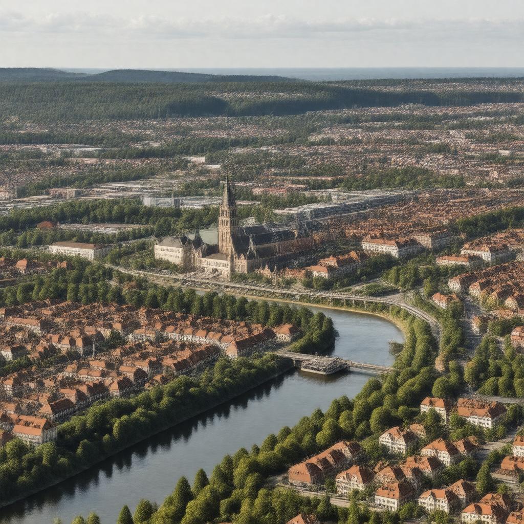 AI-created image of Hanover