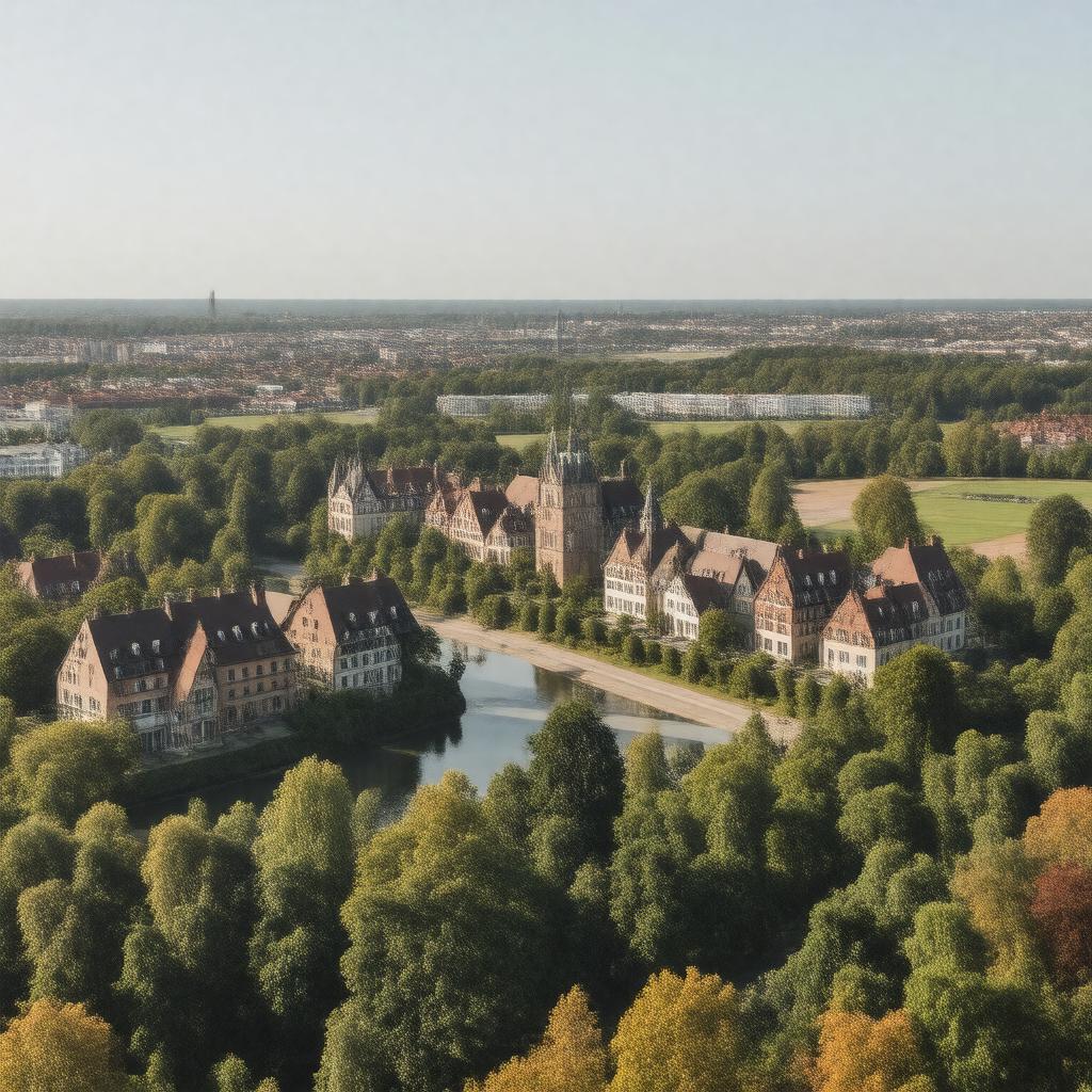 AI-created image of Hanover, Germany