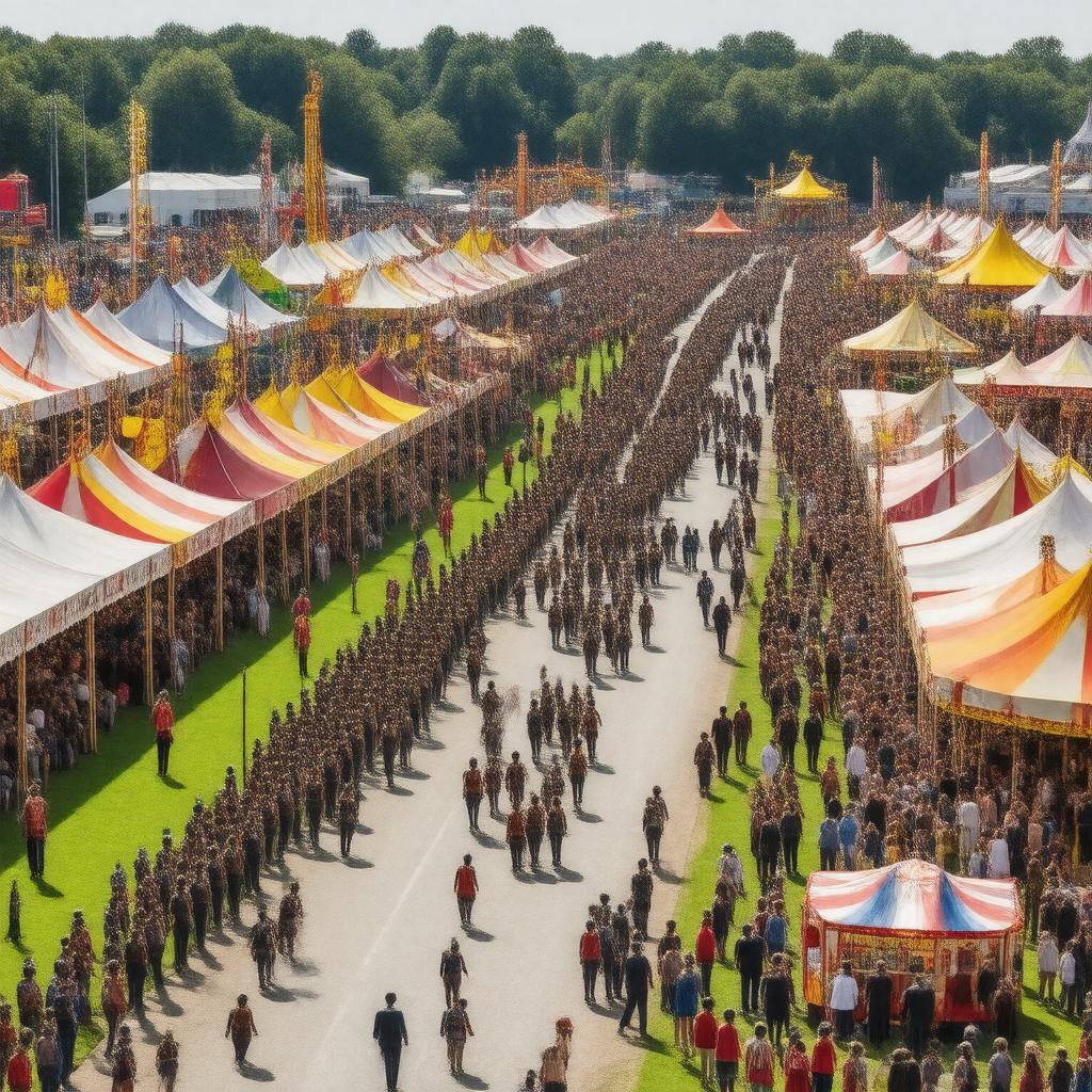 Click to view larger image AI-created image of Hanover Schützenfest