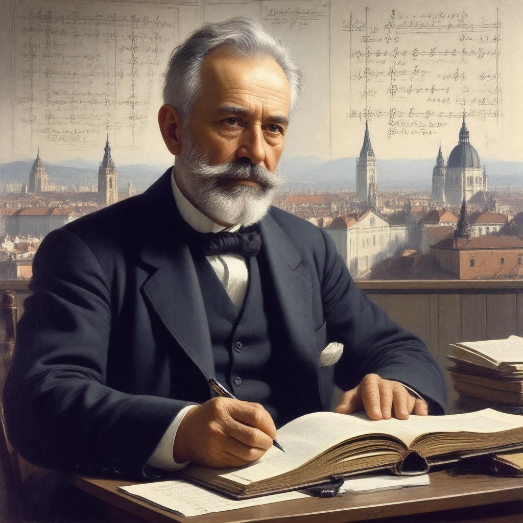 AI-created image of Hans Hahn