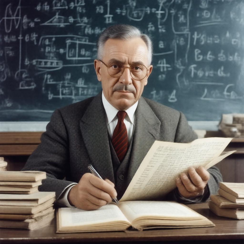 AI-created image of Hans Heilbronn