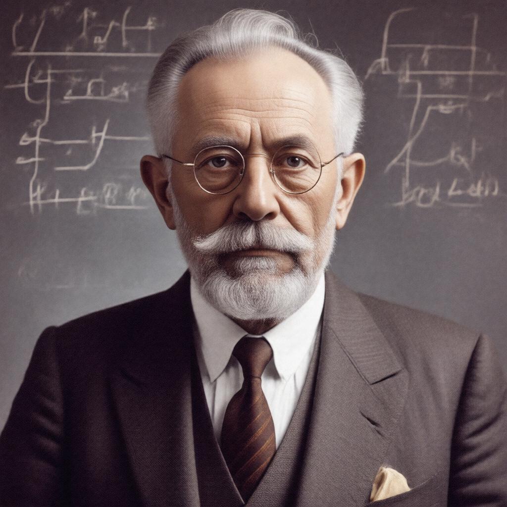 AI-created image of Hans Thirring