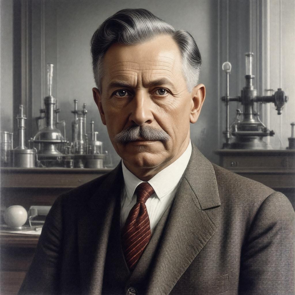 AI-created image of Hans von Halban