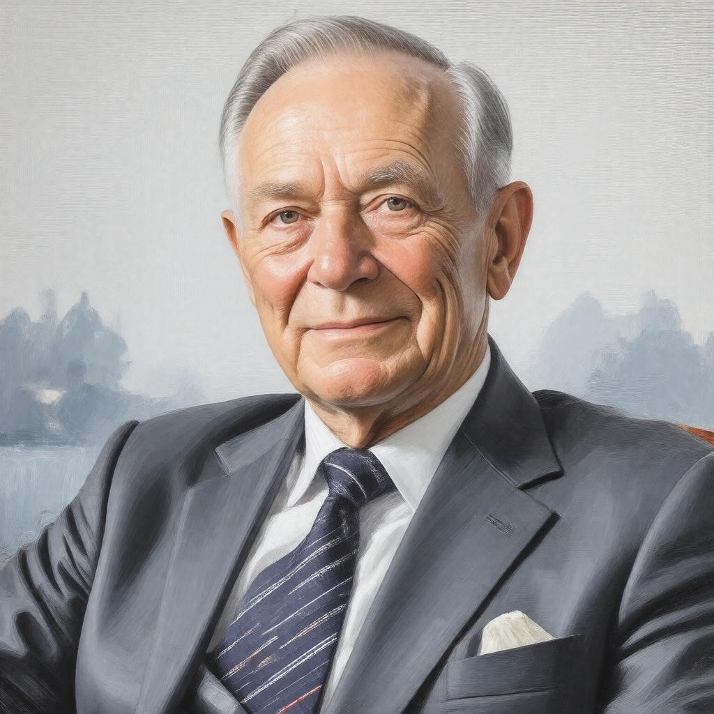 AI-created image of Hansjörg Wyss