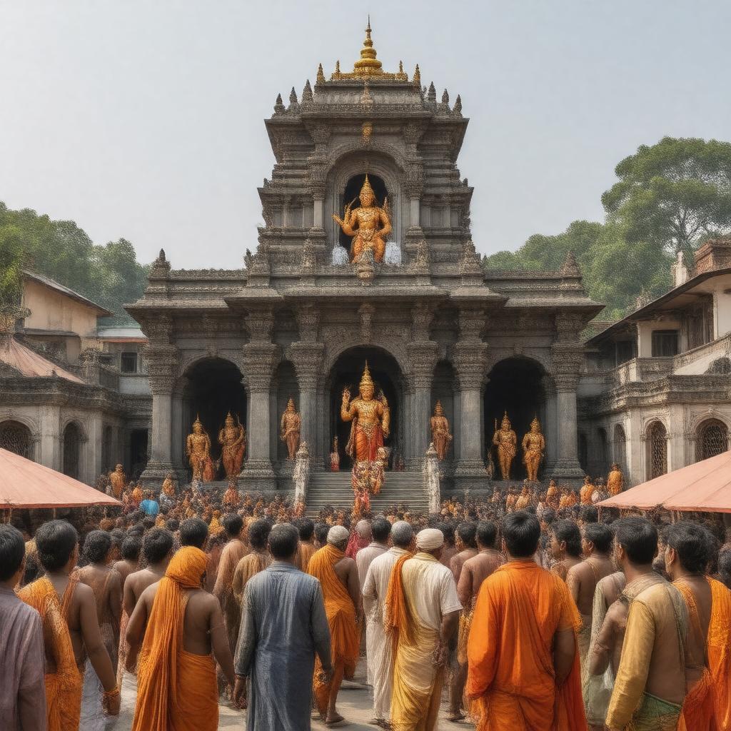 AI-created image of Hanuman Jayanti