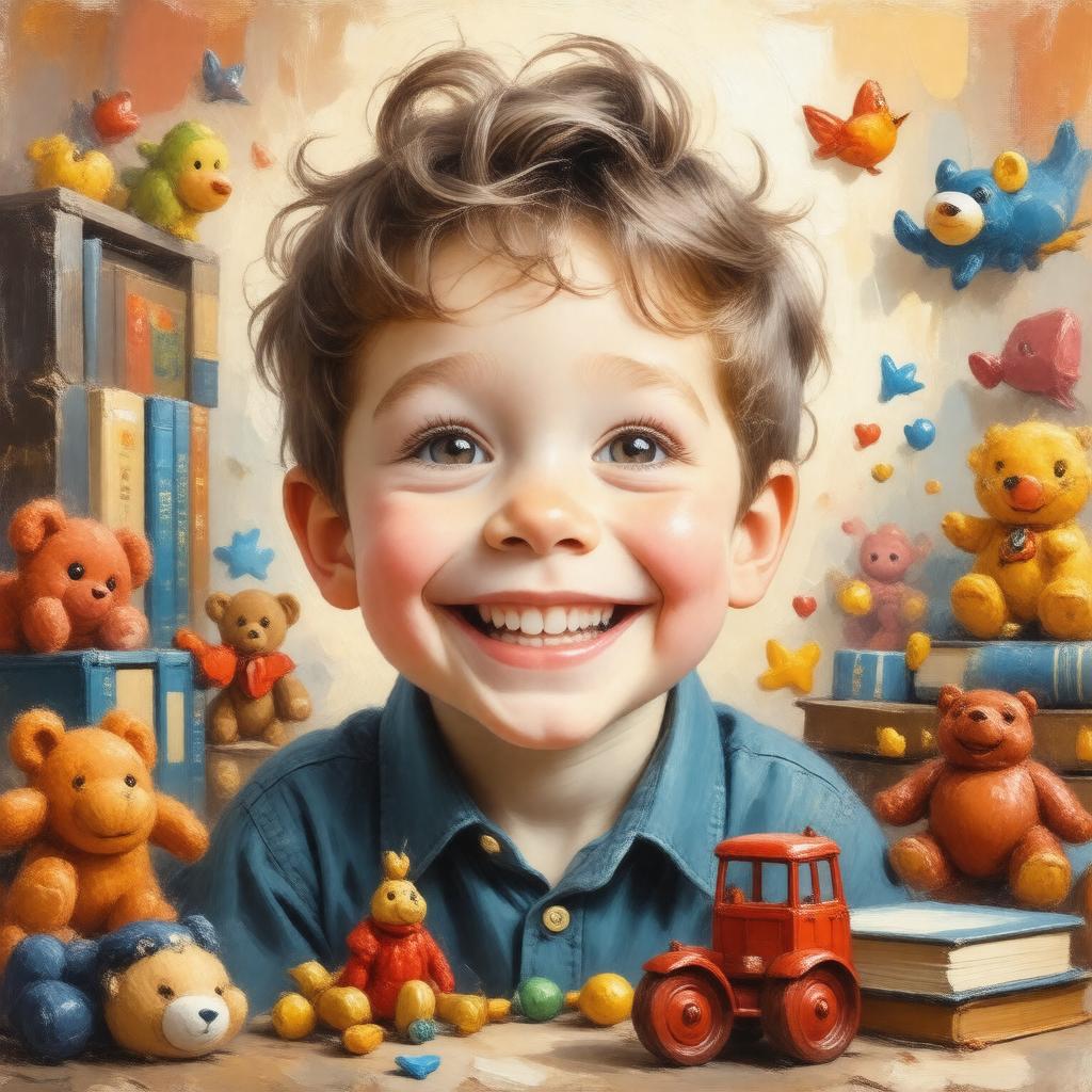 AI-created image of Happy Harry