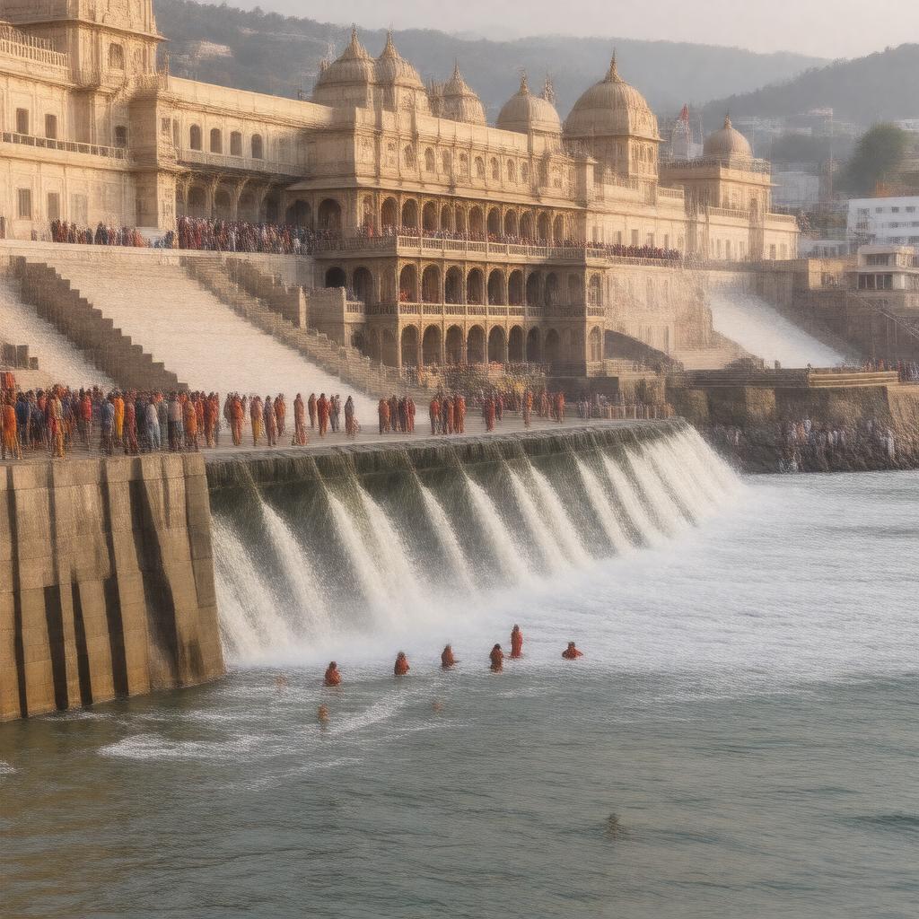 AI-created image of Har Ki Pauri