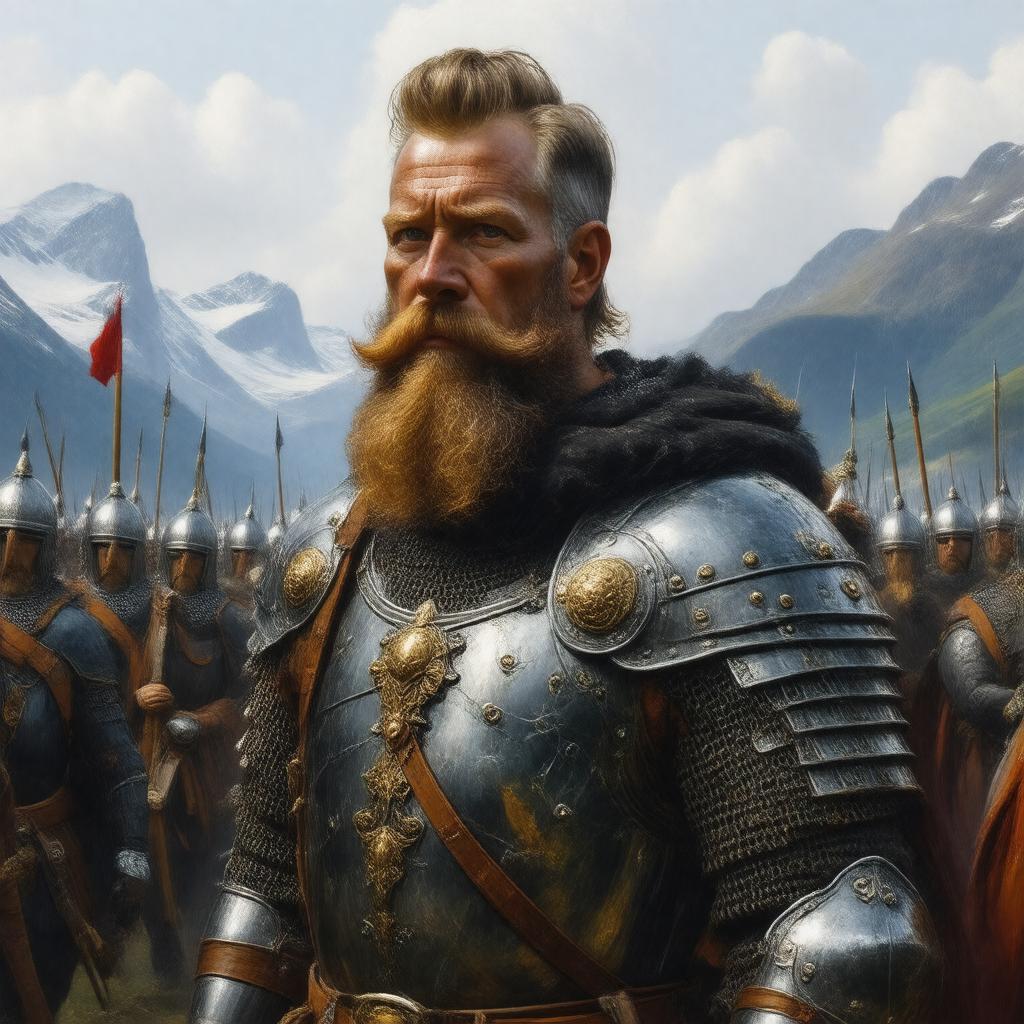 AI-created image of Harald Hardrada