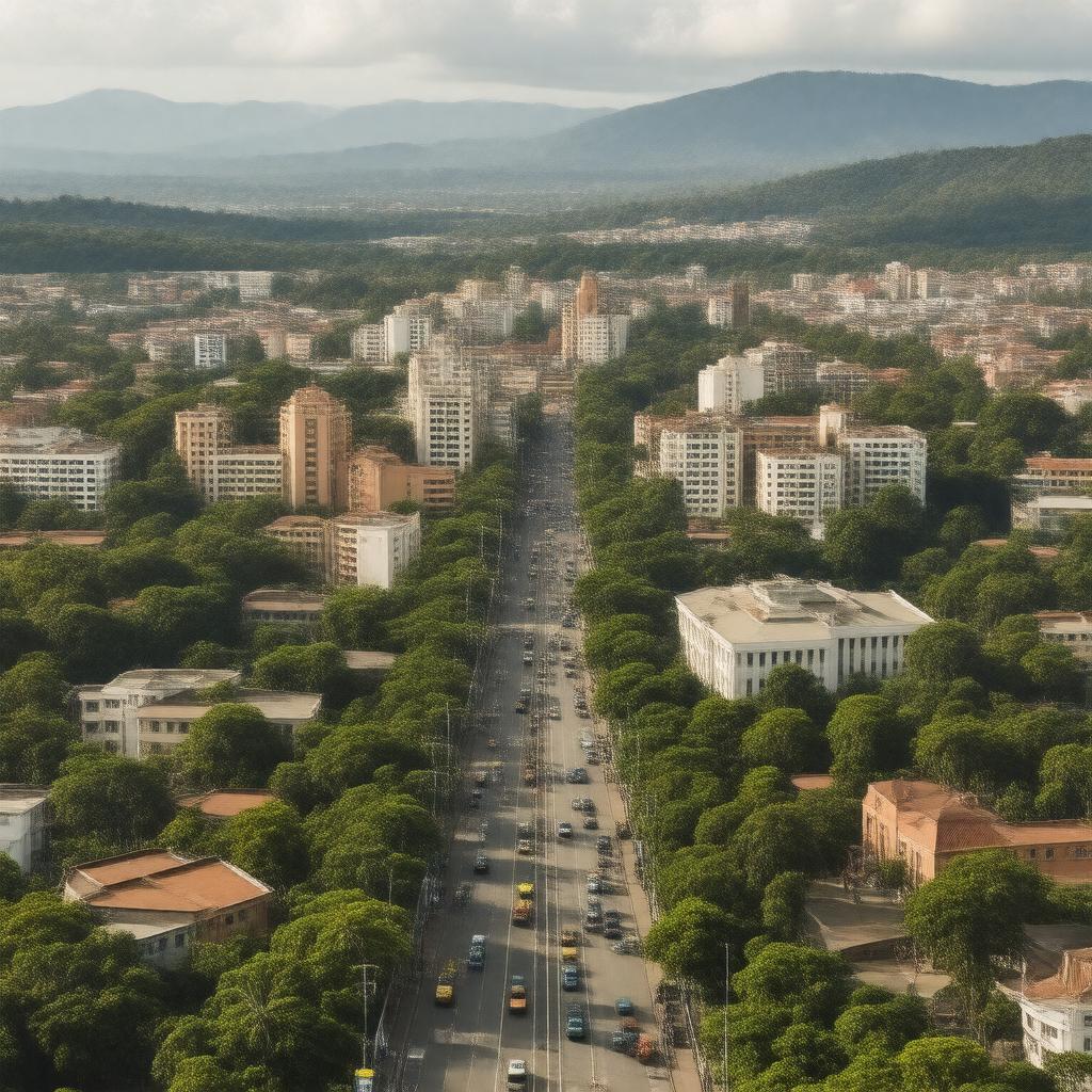 AI-created image of Harare